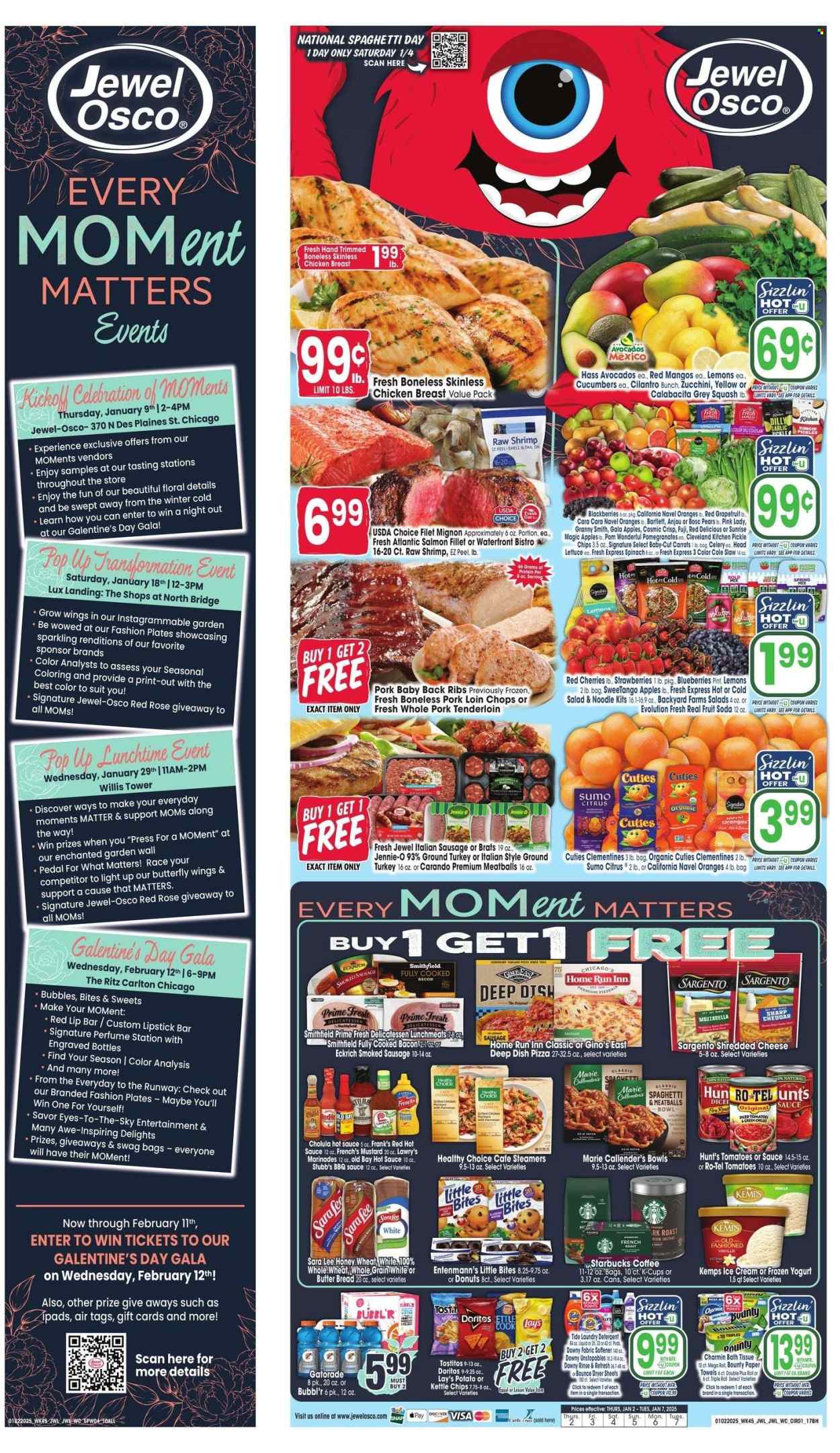 Jewel Osco ad - 01/02/2025 - 01/07/2025. Page 1