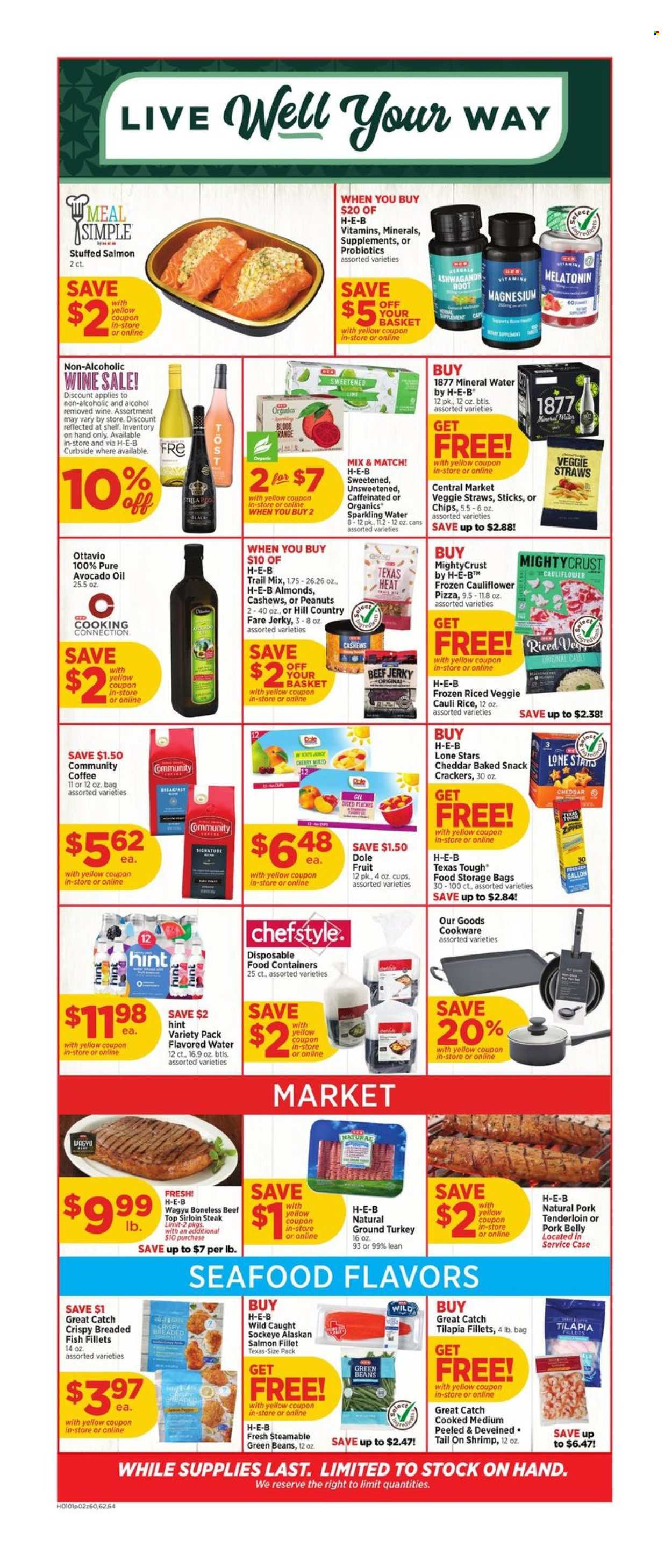 H-E-B ad - 01/01/2025 - 01/07/2025. Page 2