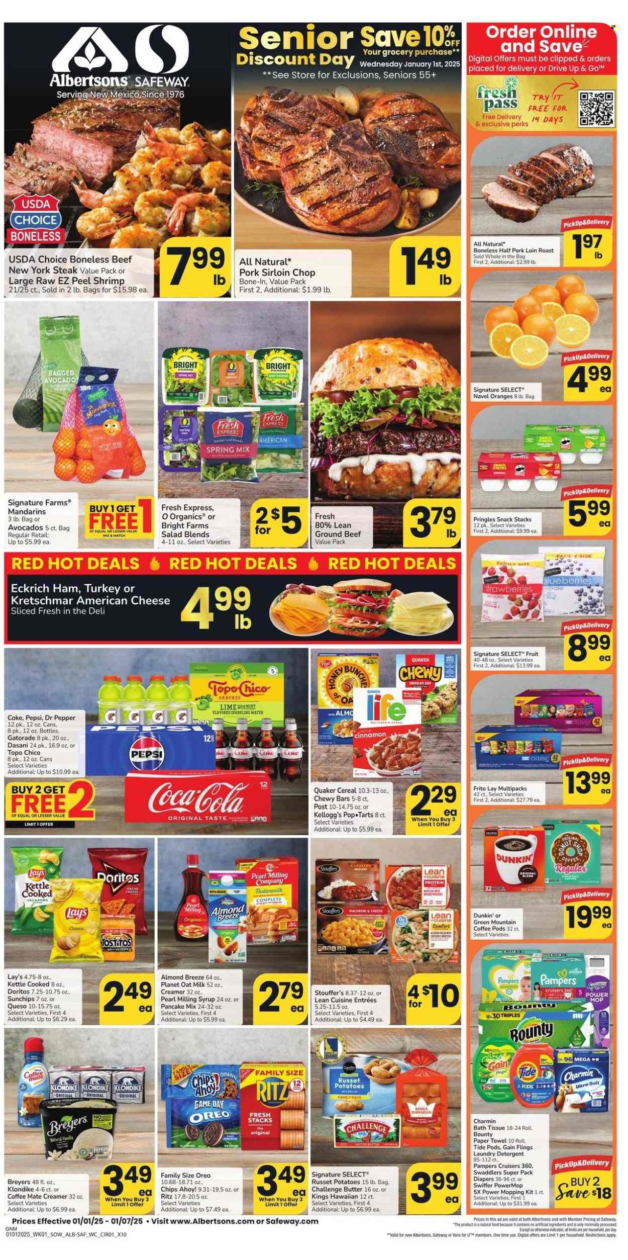 Safeway ad - 01/01/2025 - 01/07/2025. Page 1