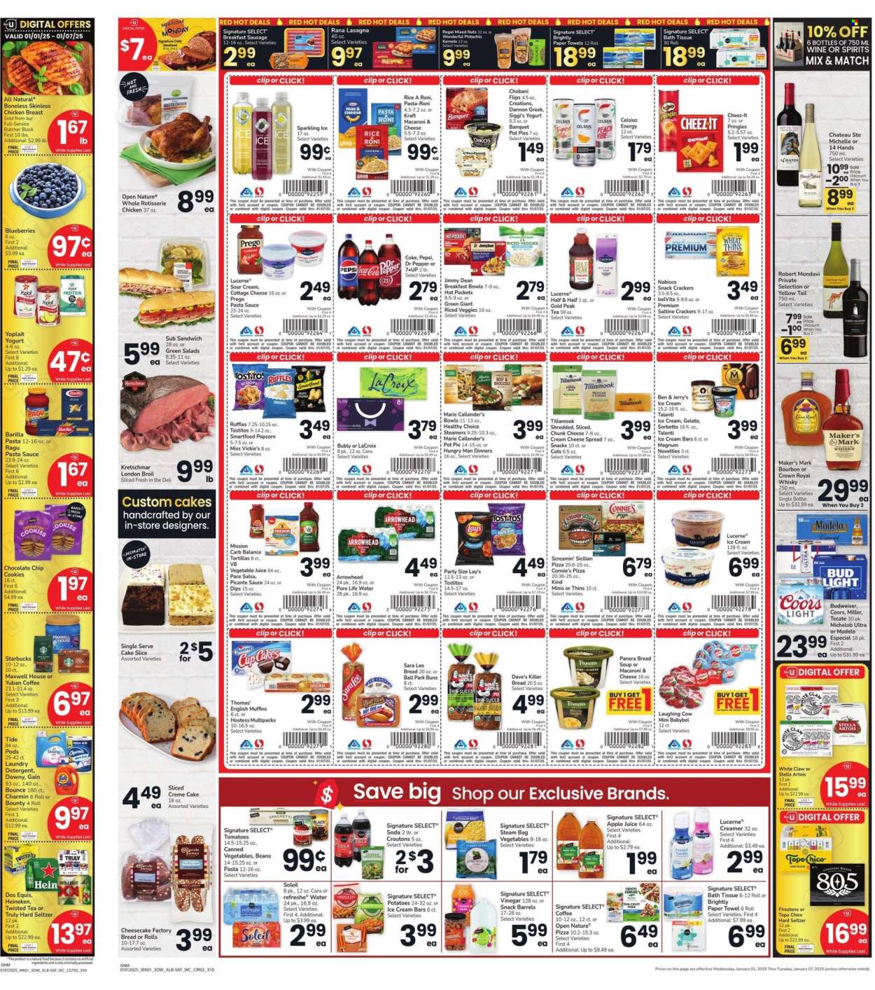 Safeway ad - 01/01/2025 - 01/07/2025. Page 2