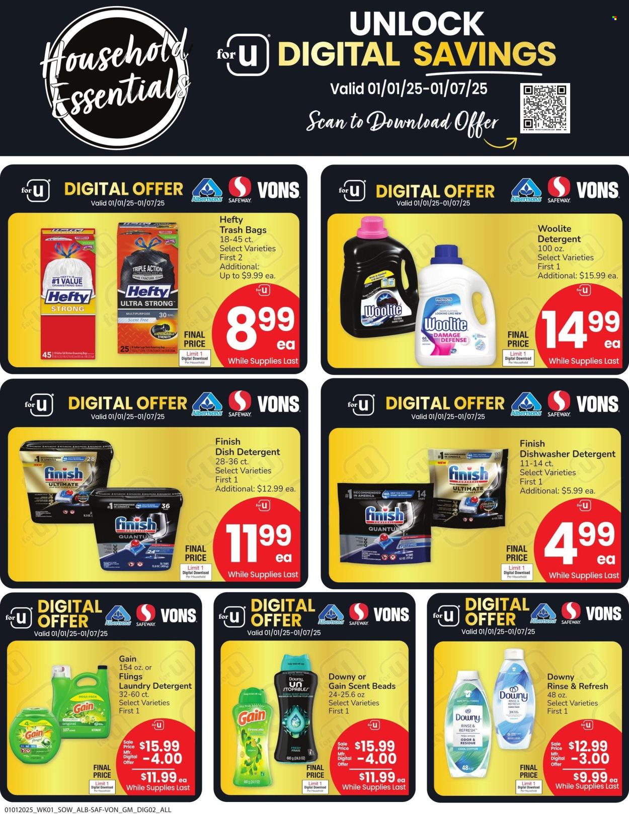 Safeway ad - 01/01/2025 - 01/07/2025. Page 4