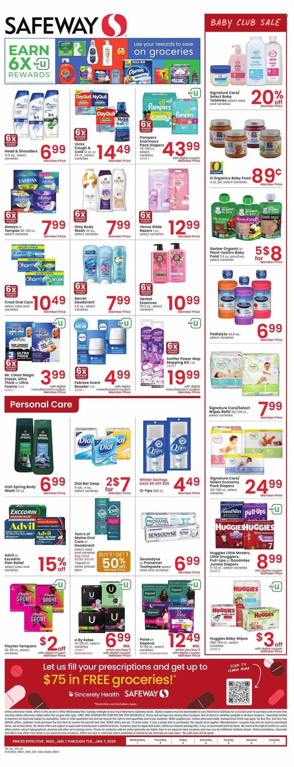Safeway ad - 01/01/2025 - 01/07/2025. Page 5