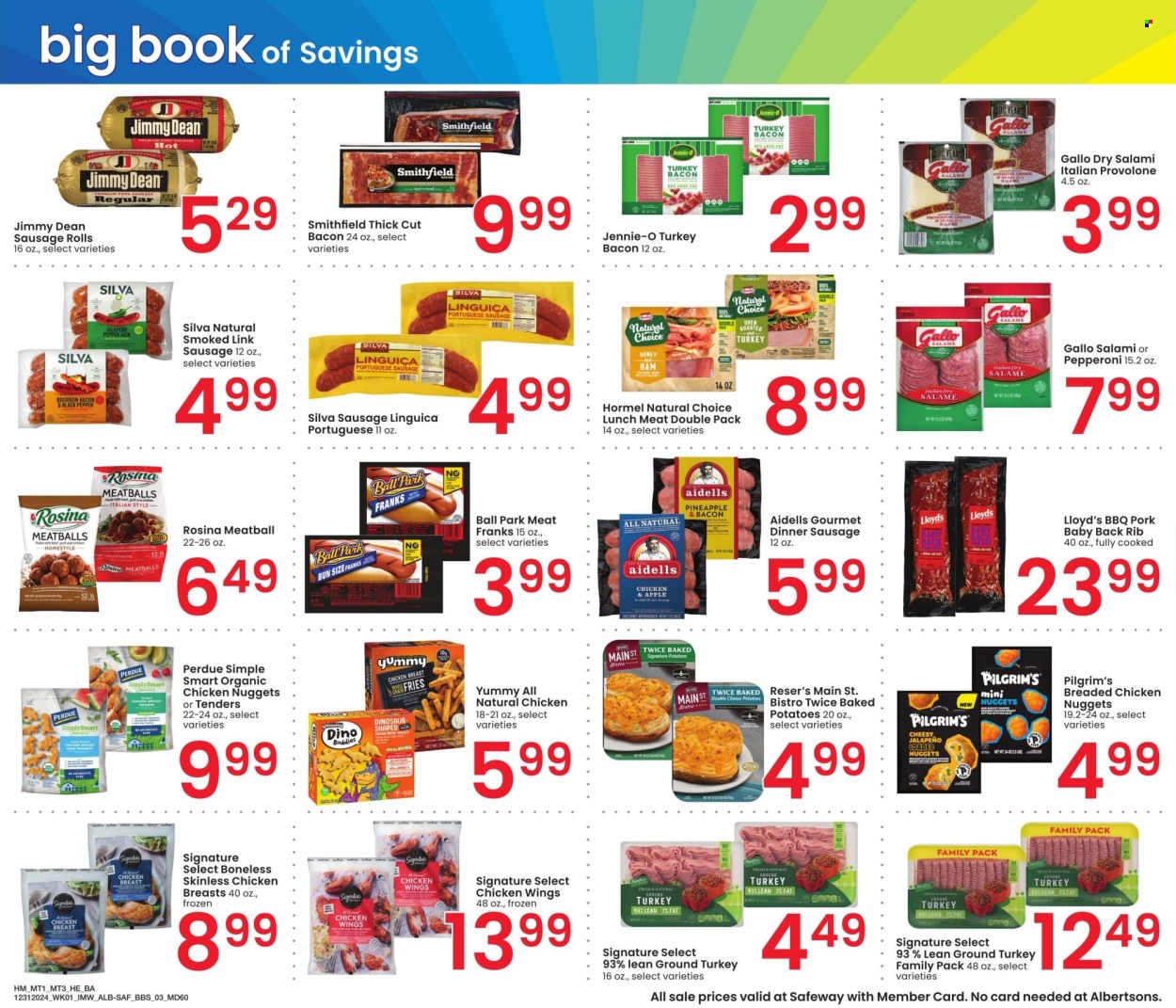 Safeway ad - 12/31/2024 - 01/27/2025. Page 3