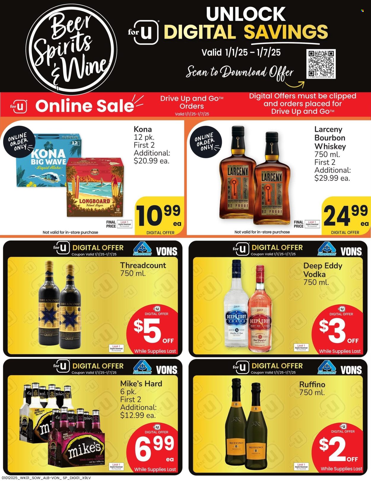 Albertsons ad - 01/01/2025 - 01/07/2025. Page 4