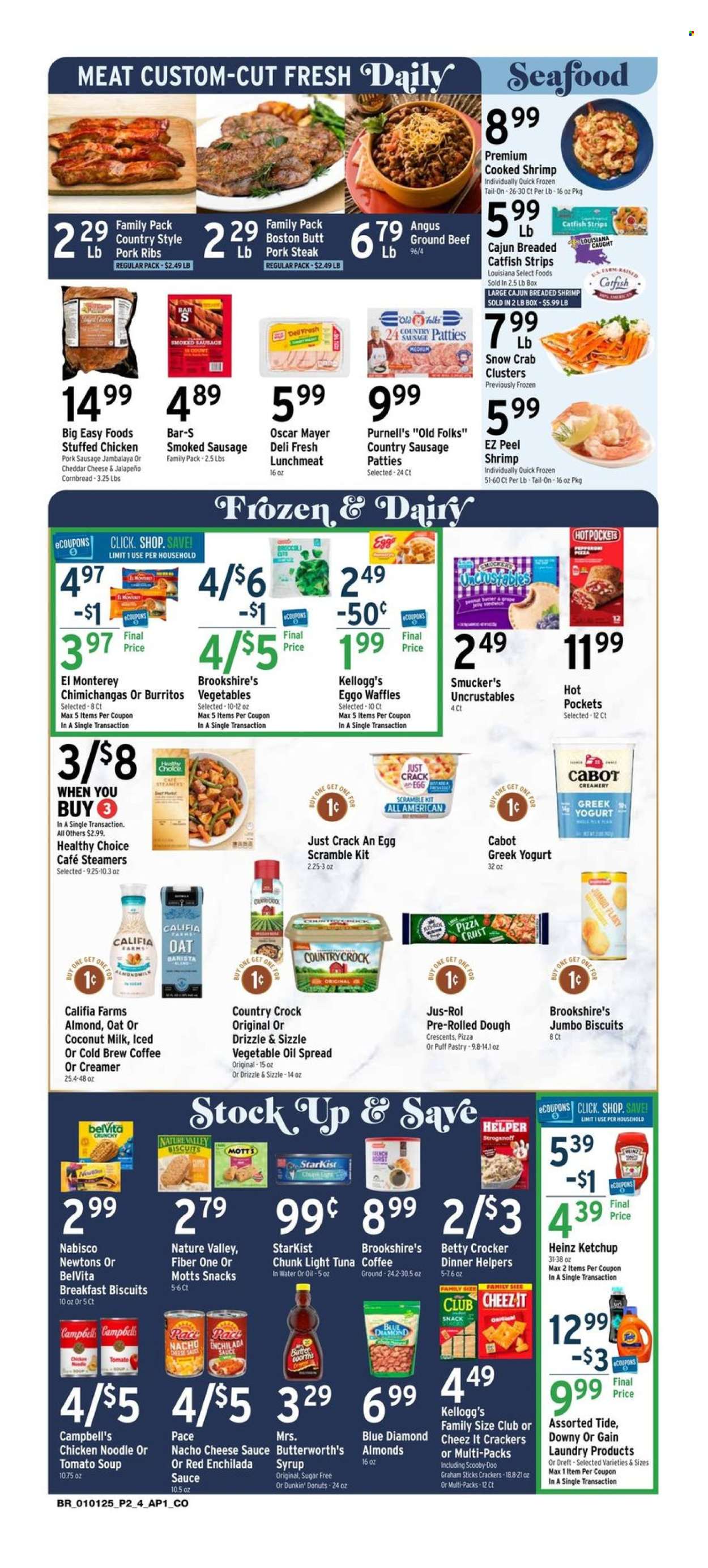 Brookshires ad - 01/01/2025 - 01/07/2025. Page 2