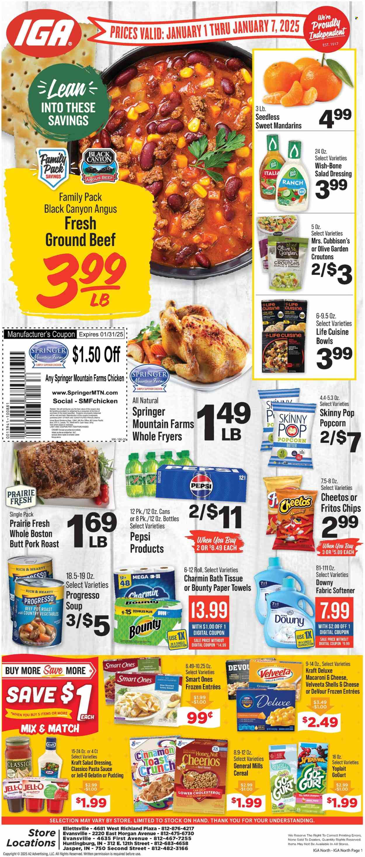 IGA ad - 01/01/2025 - 01/07/2025. Page 1