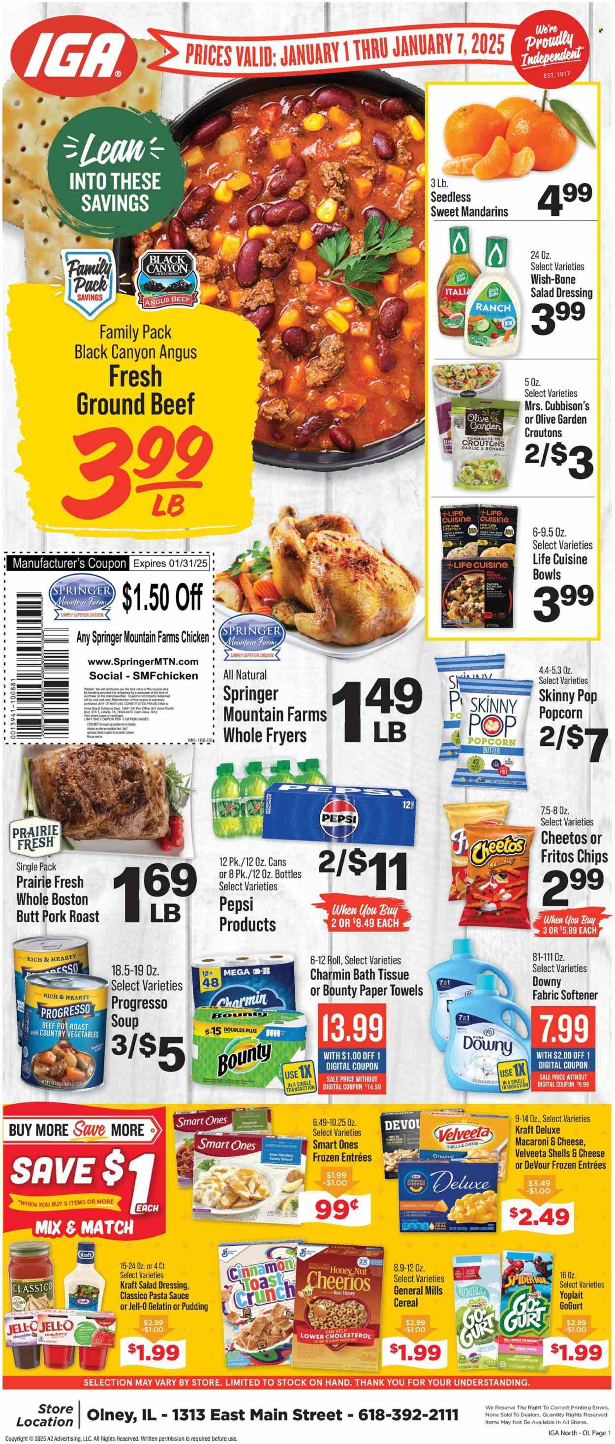 IGA ad - 01/01/2025 - 01/07/2025. Page 1