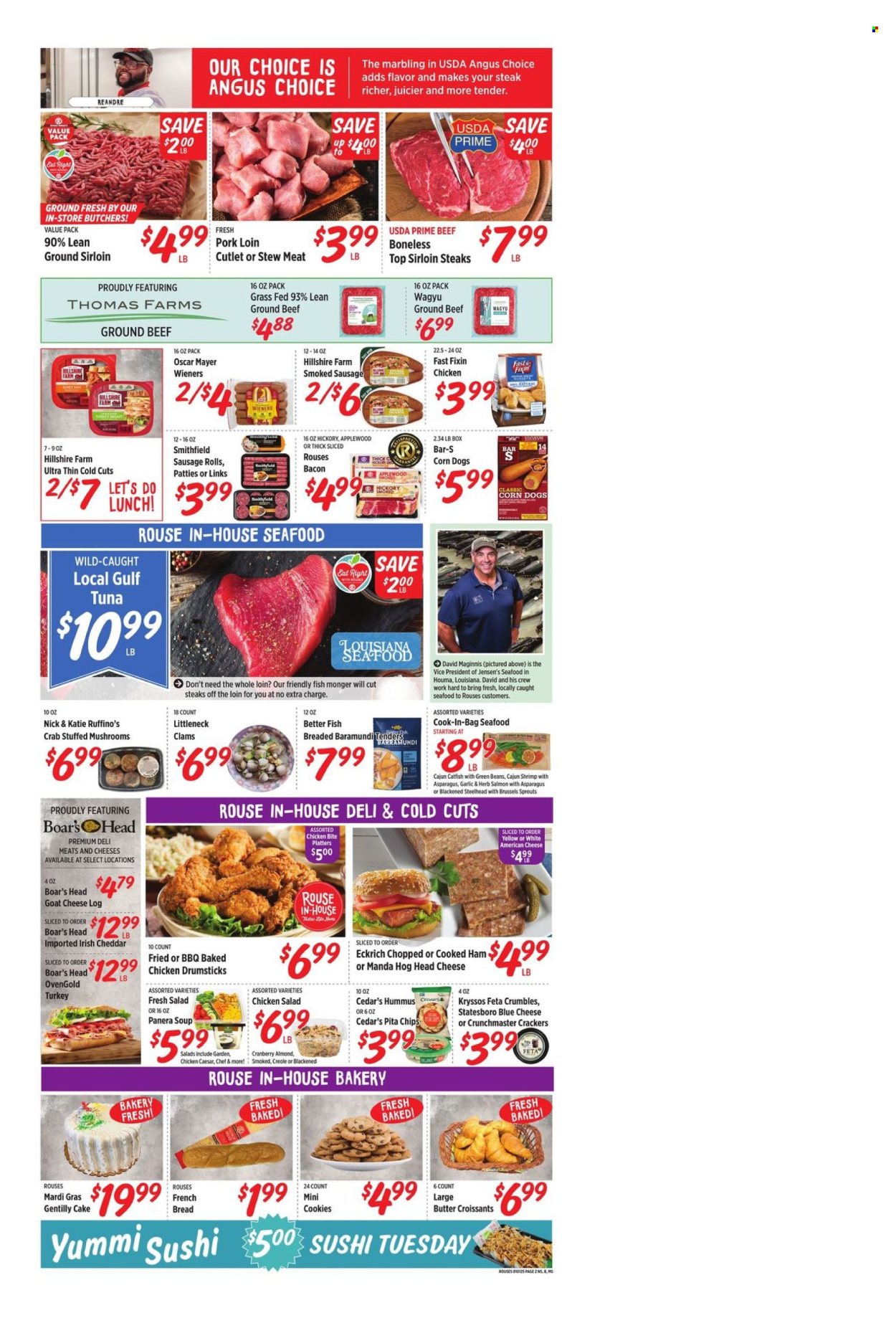 Rouses Markets ad - 01/01/2025 - 01/08/2025. Page 3