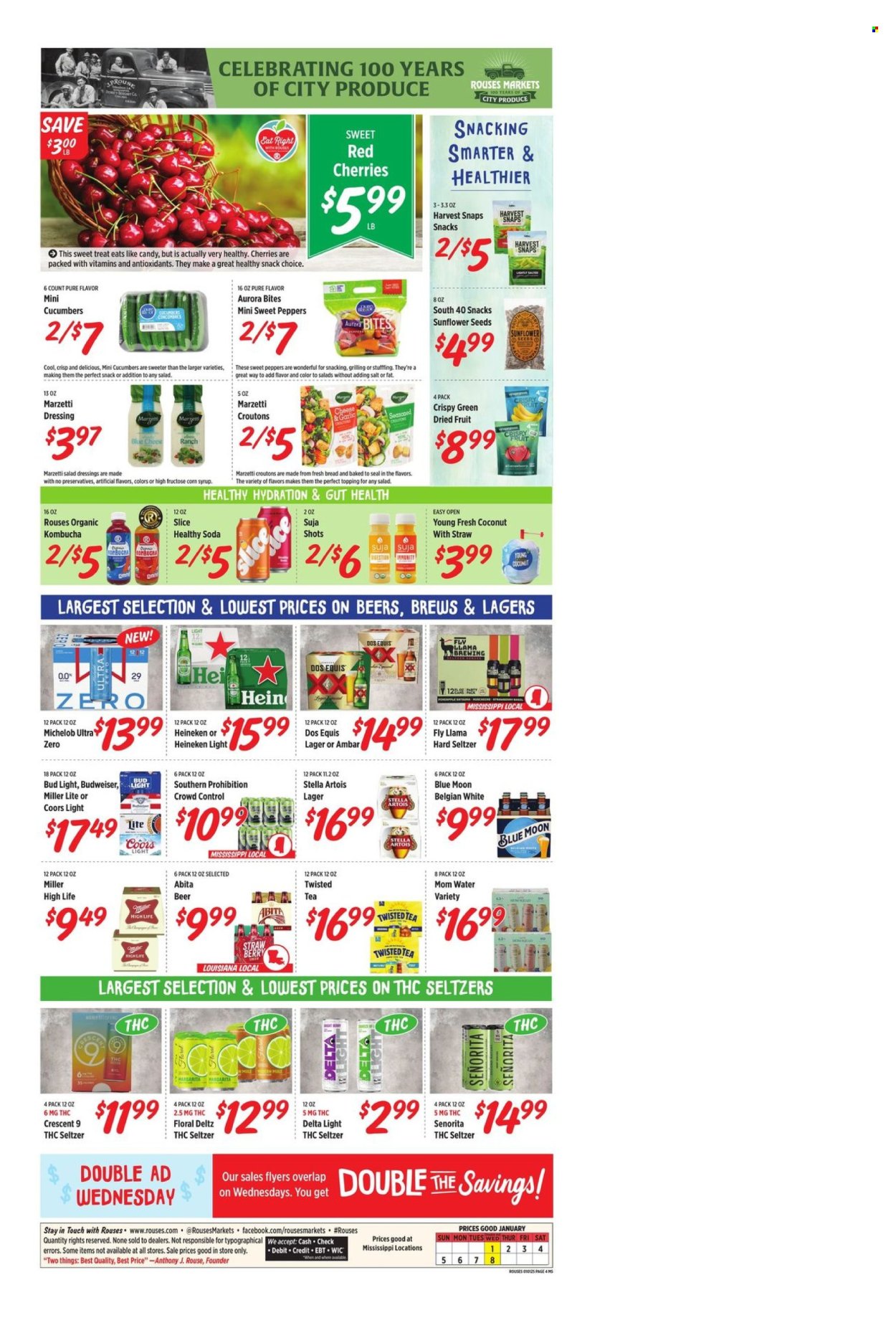 Rouses Markets ad - 01/01/2025 - 01/08/2025. Page 7