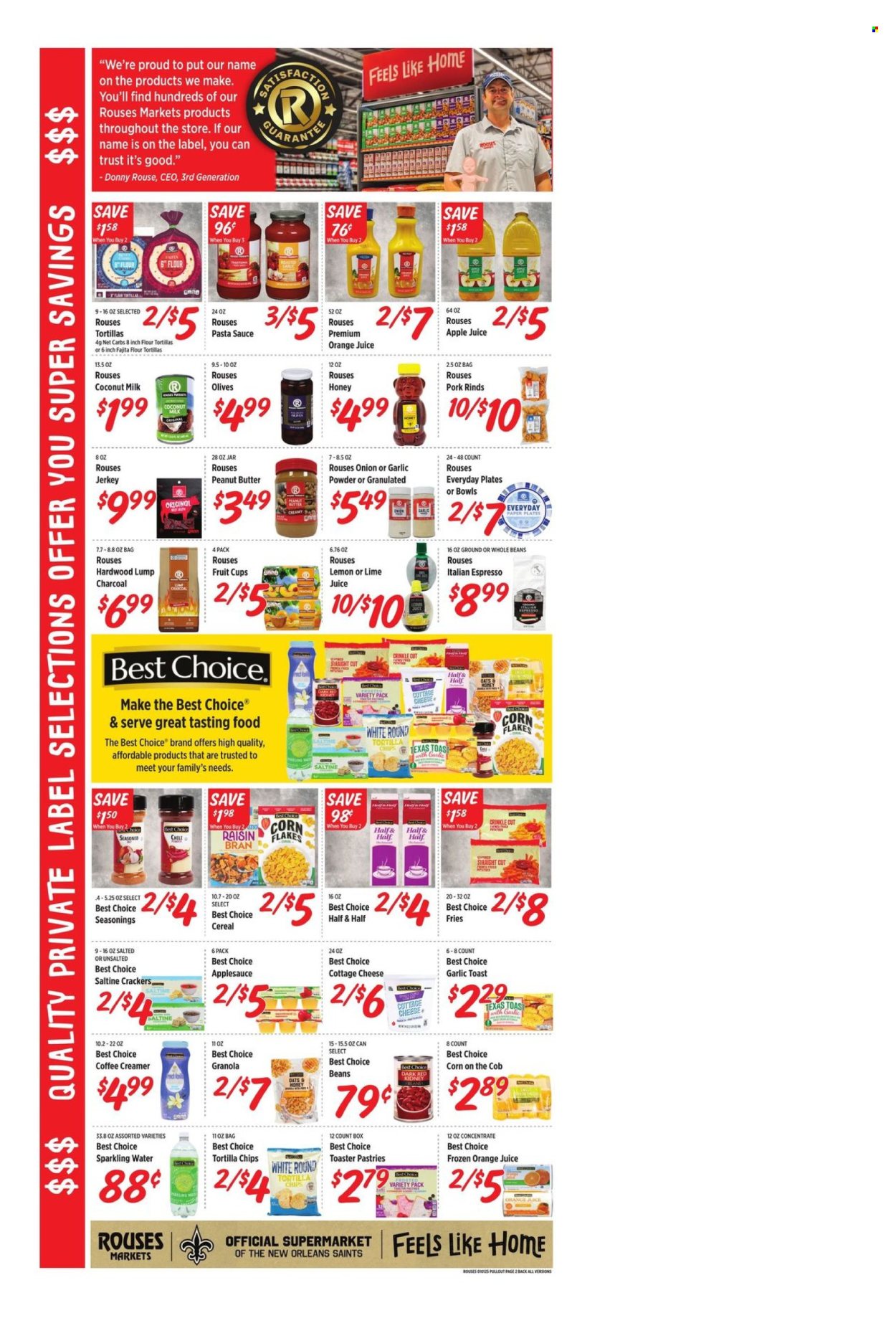 Rouses Markets ad - 01/01/2025 - 01/08/2025. Page 5