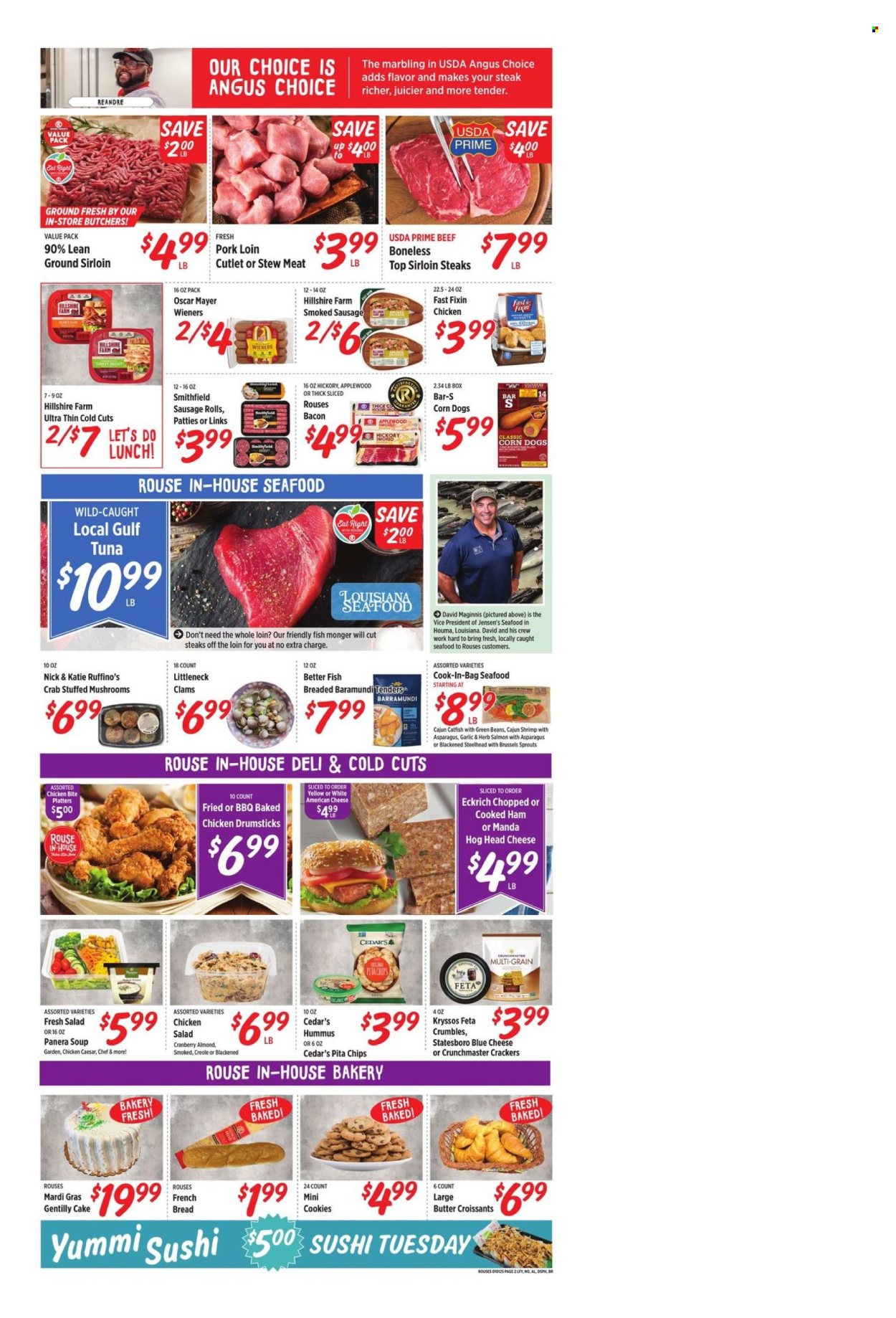 Rouses Markets ad - 01/01/2025 - 01/08/2025. Page 3