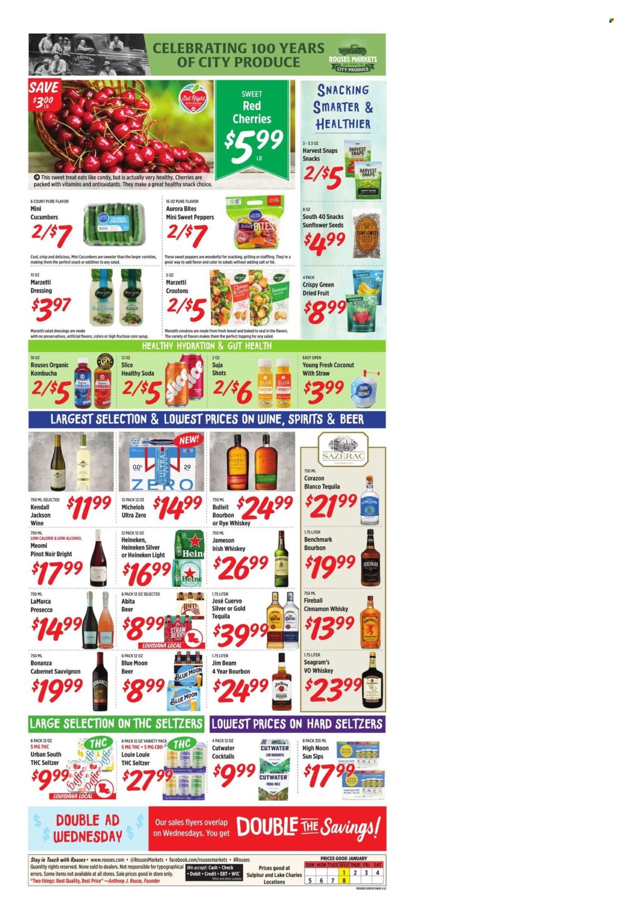 Rouses Markets ad - 01/01/2025 - 01/08/2025. Page 6