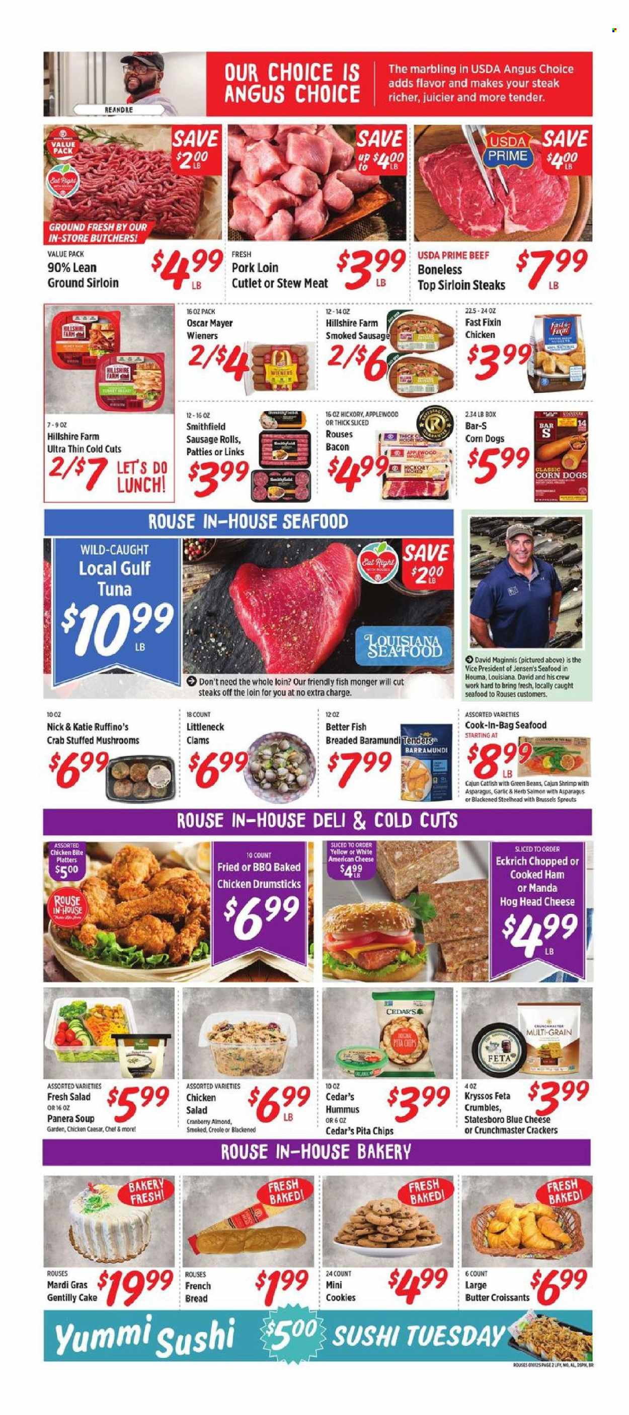 Rouses Markets ad - 01/01/2025 - 01/08/2025. Page 2