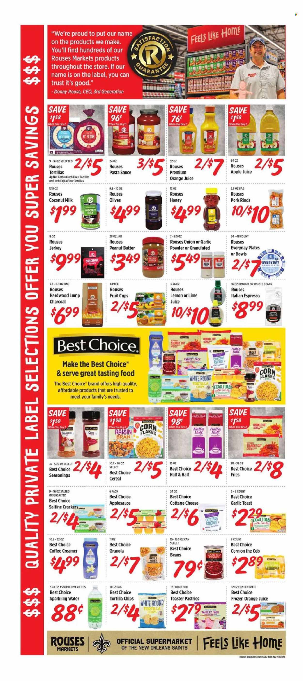 Rouses Markets ad - 01/01/2025 - 01/08/2025. Page 4