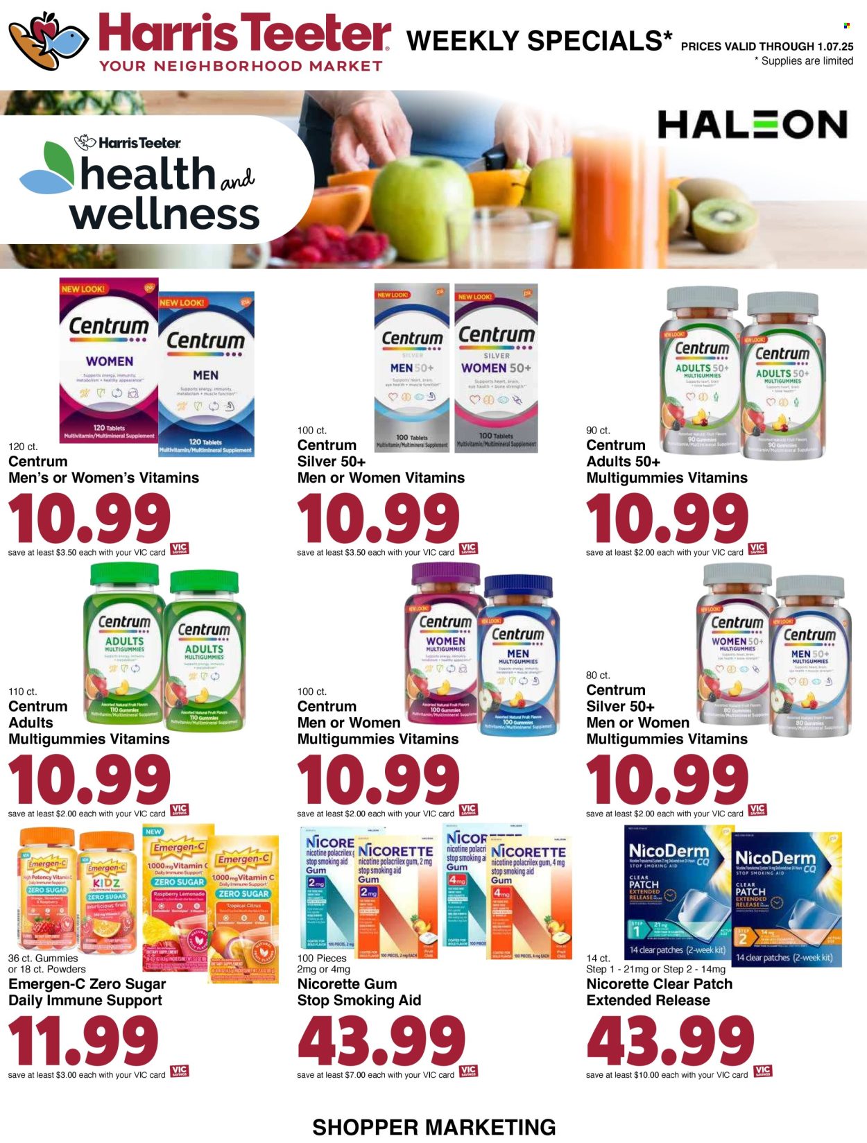 Harris Teeter ad - 01/01/2025 - 01/07/2025. Page 15