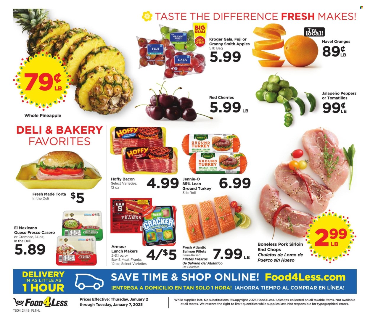 Food 4 Less ad - 01/02/2025 - 01/07/2025. Page 4