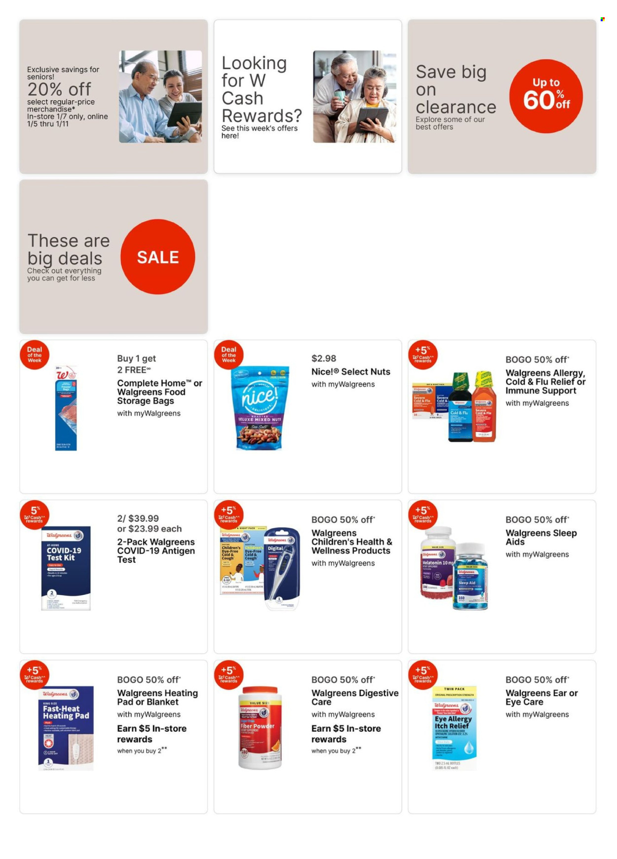 Walgreens ad - 01/05/2025 - 01/11/2025. Page 3