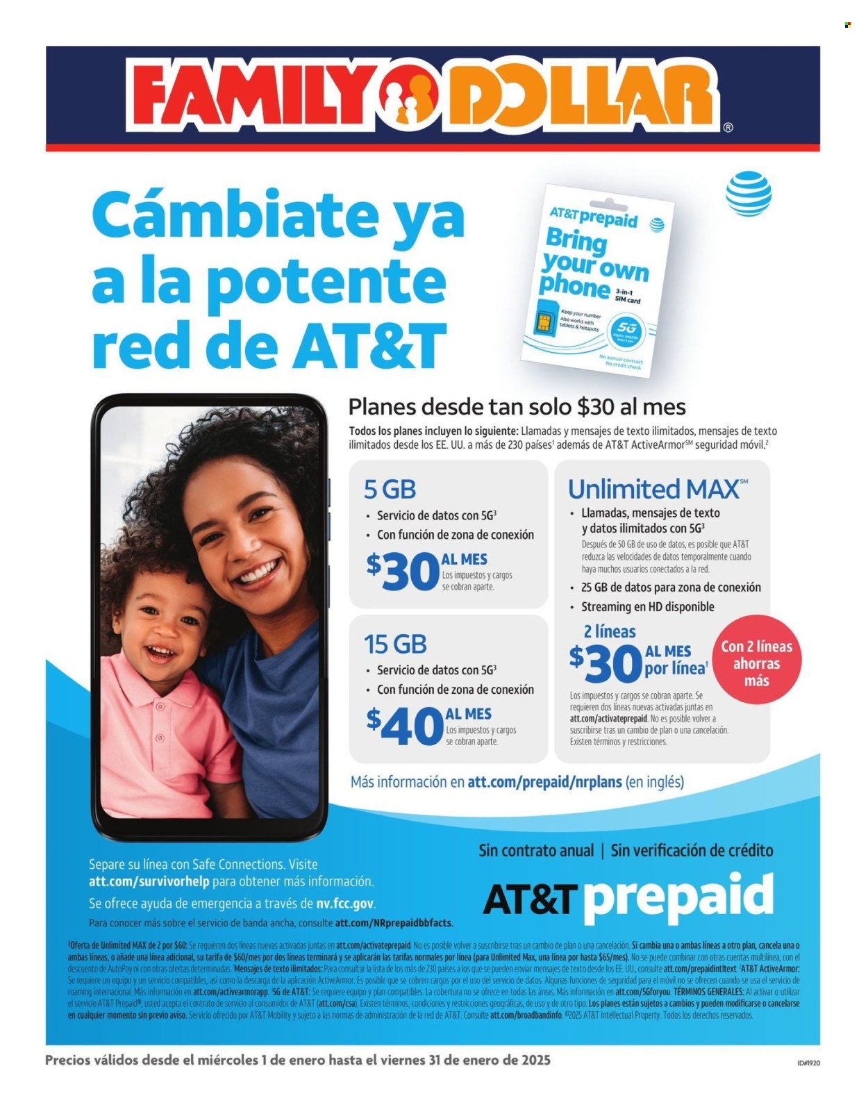 Family Dollar ad - 01/01/2025 - 01/31/2025. Page 2