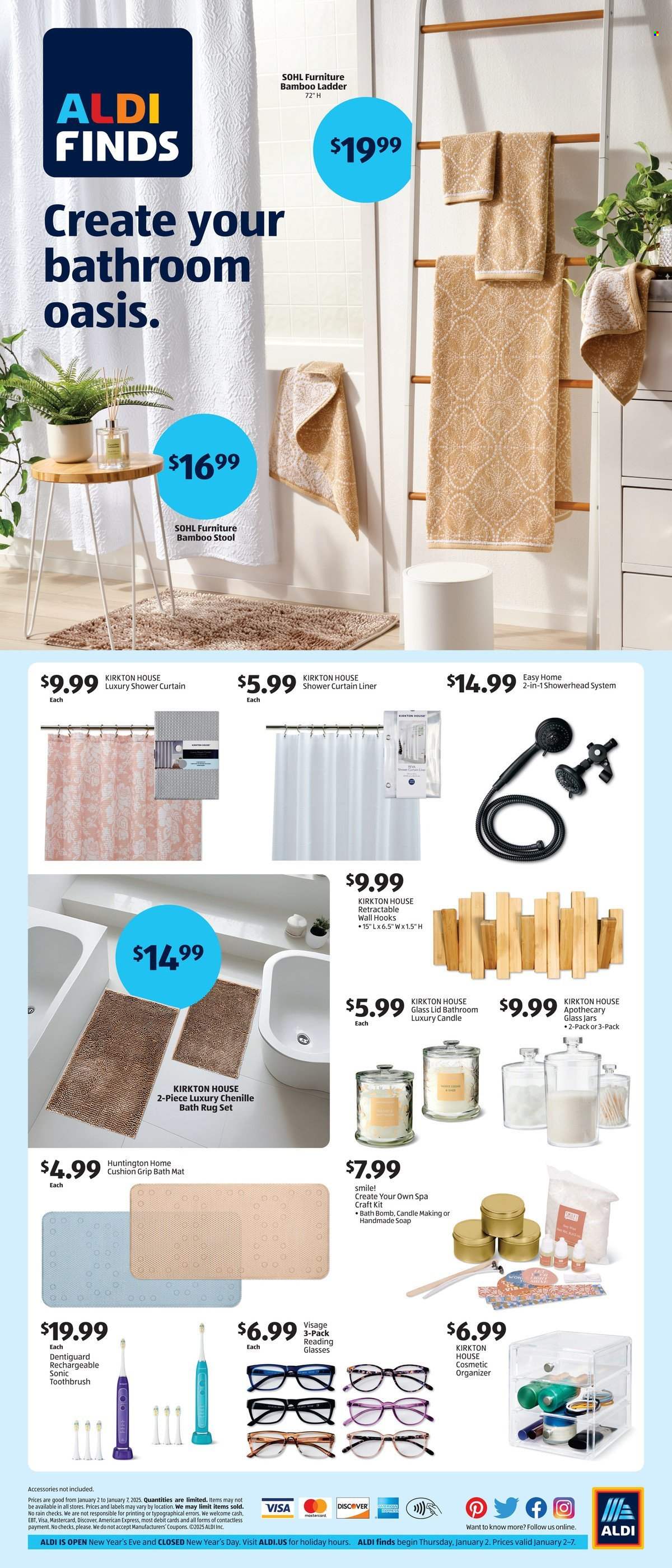 ALDI ad - 01/01/2025 - 01/07/2025. Page 1