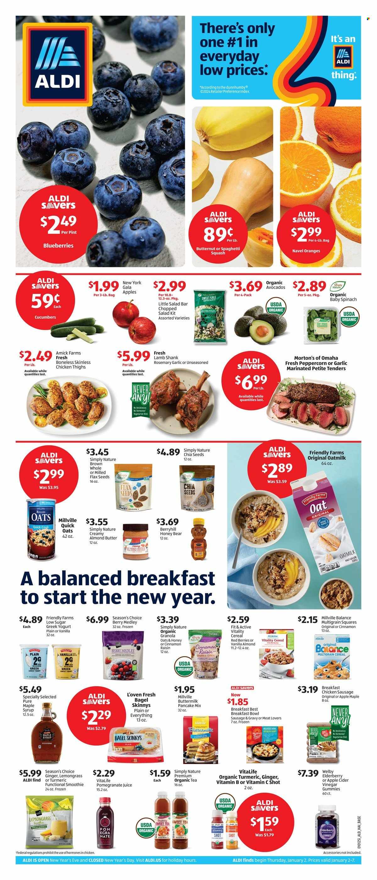 ALDI ad - 01/01/2025 - 01/07/2025. Page 1