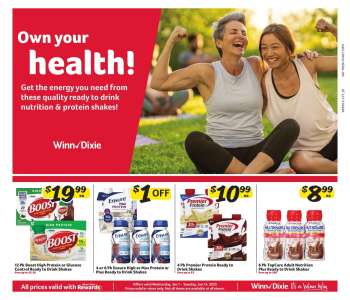 Winn Dixie Flyer - 01/01/2025 - 01/14/2025.