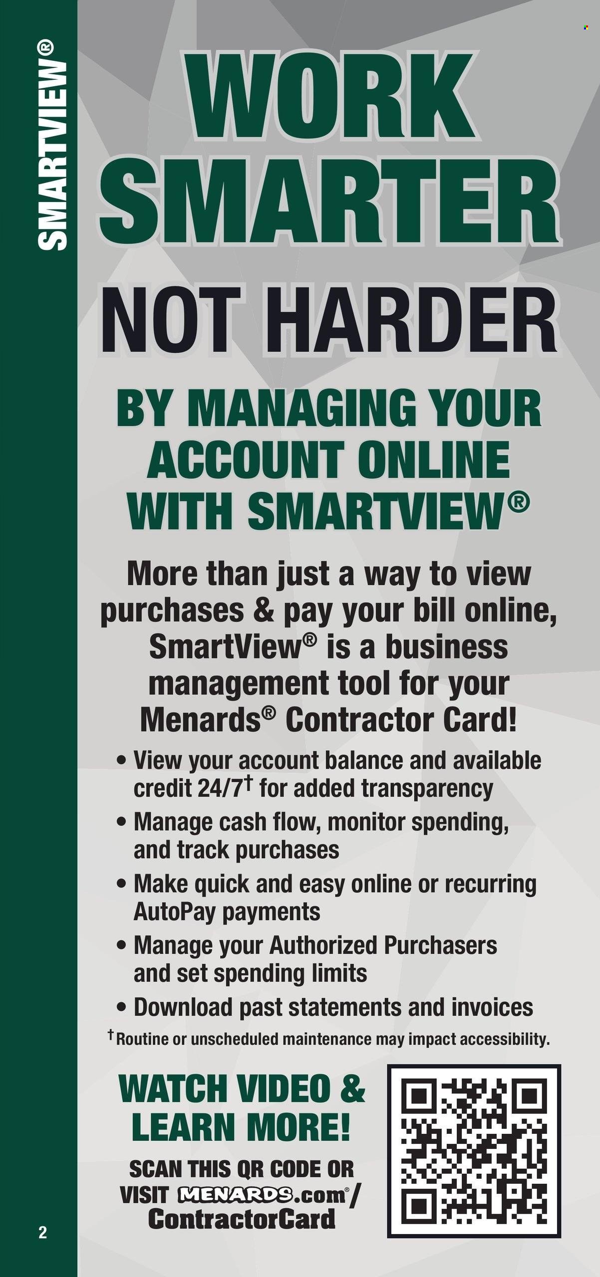 Menards ad - 01/01/2025 - 12/31/2025. Page 2