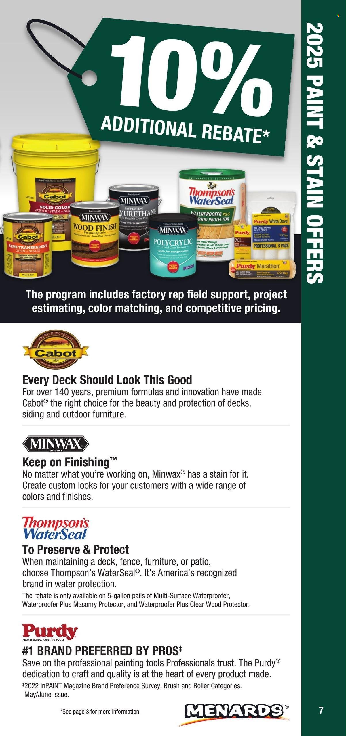 Menards ad - 01/01/2025 - 12/31/2025. Page 7