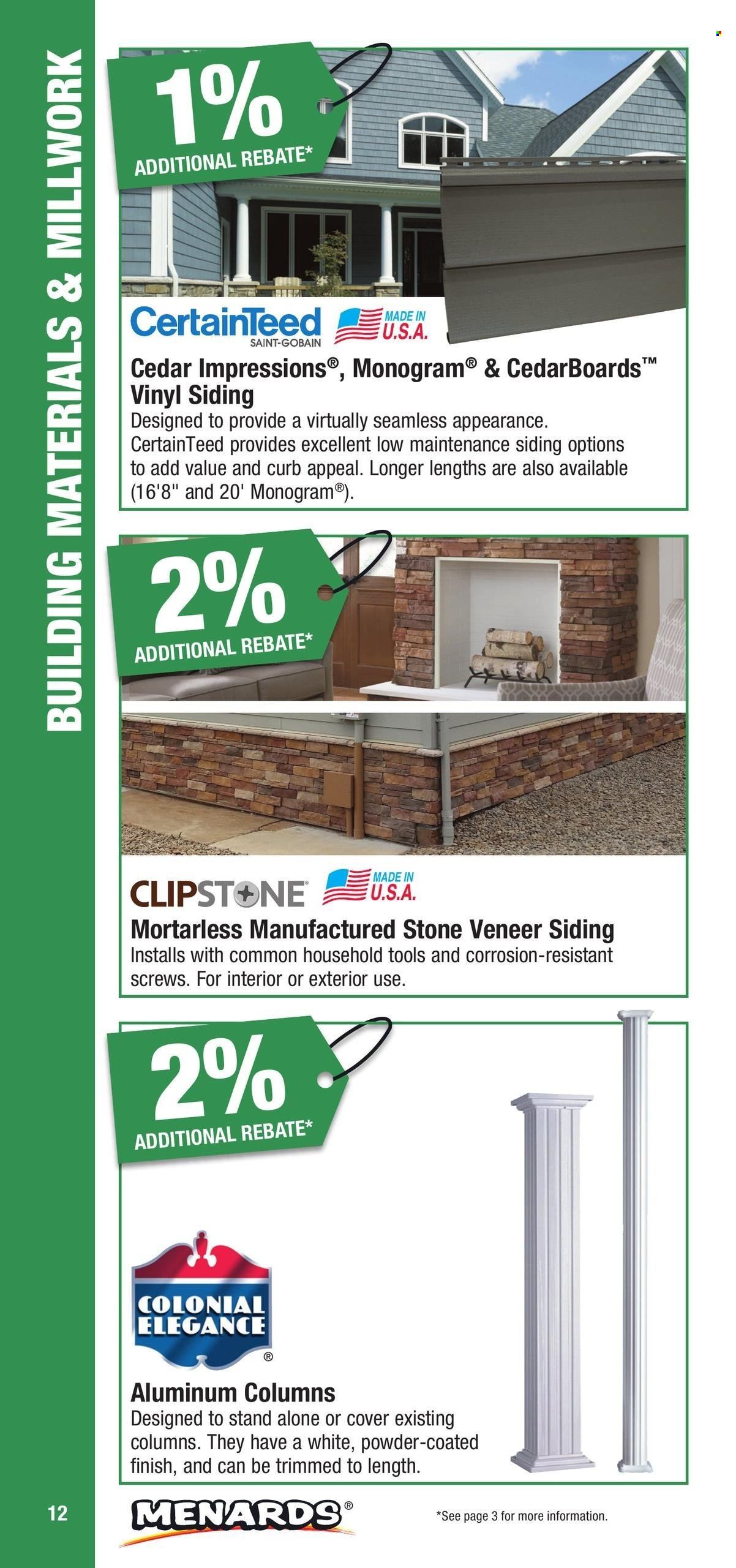 Menards ad - 01/01/2025 - 12/31/2025. Page 12