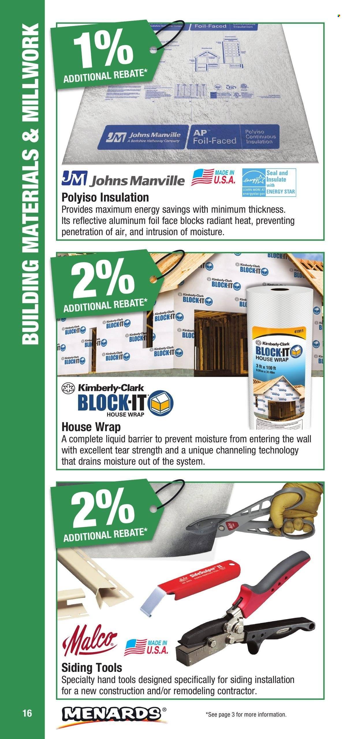 Menards ad - 01/01/2025 - 12/31/2025. Page 16