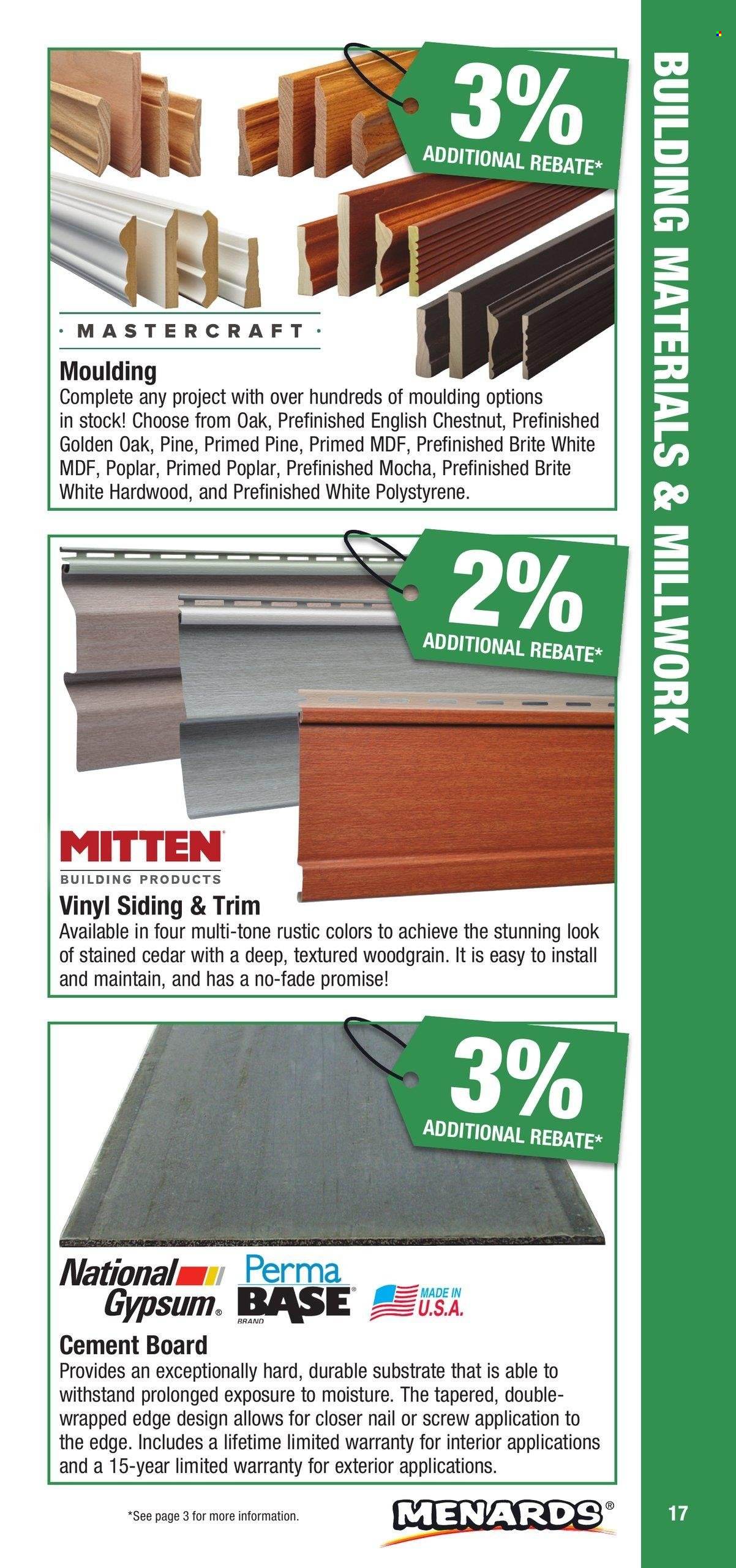 Menards ad - 01/01/2025 - 12/31/2025. Page 17