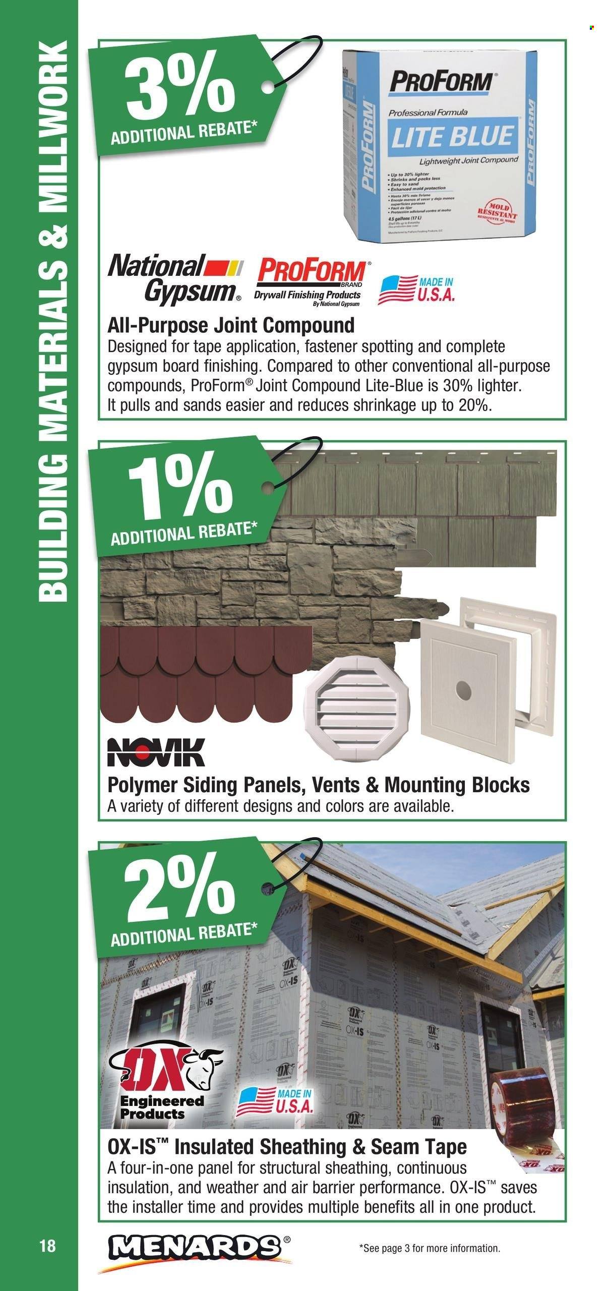 Menards ad - 01/01/2025 - 12/31/2025. Page 18