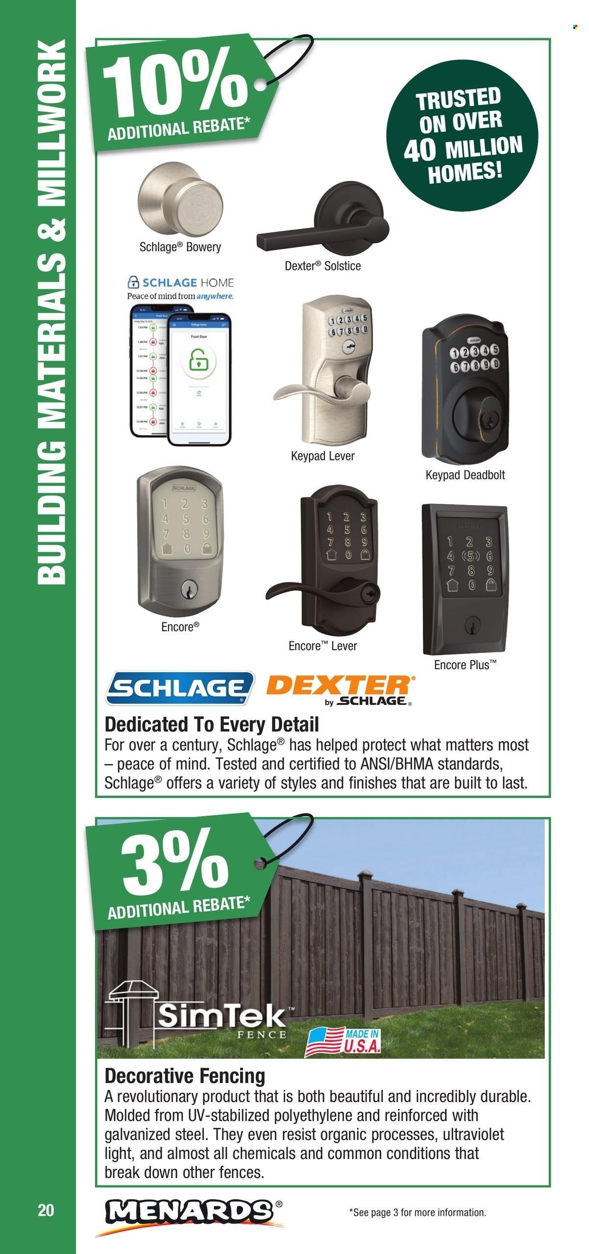 Menards ad - 01/01/2025 - 12/31/2025. Page 20