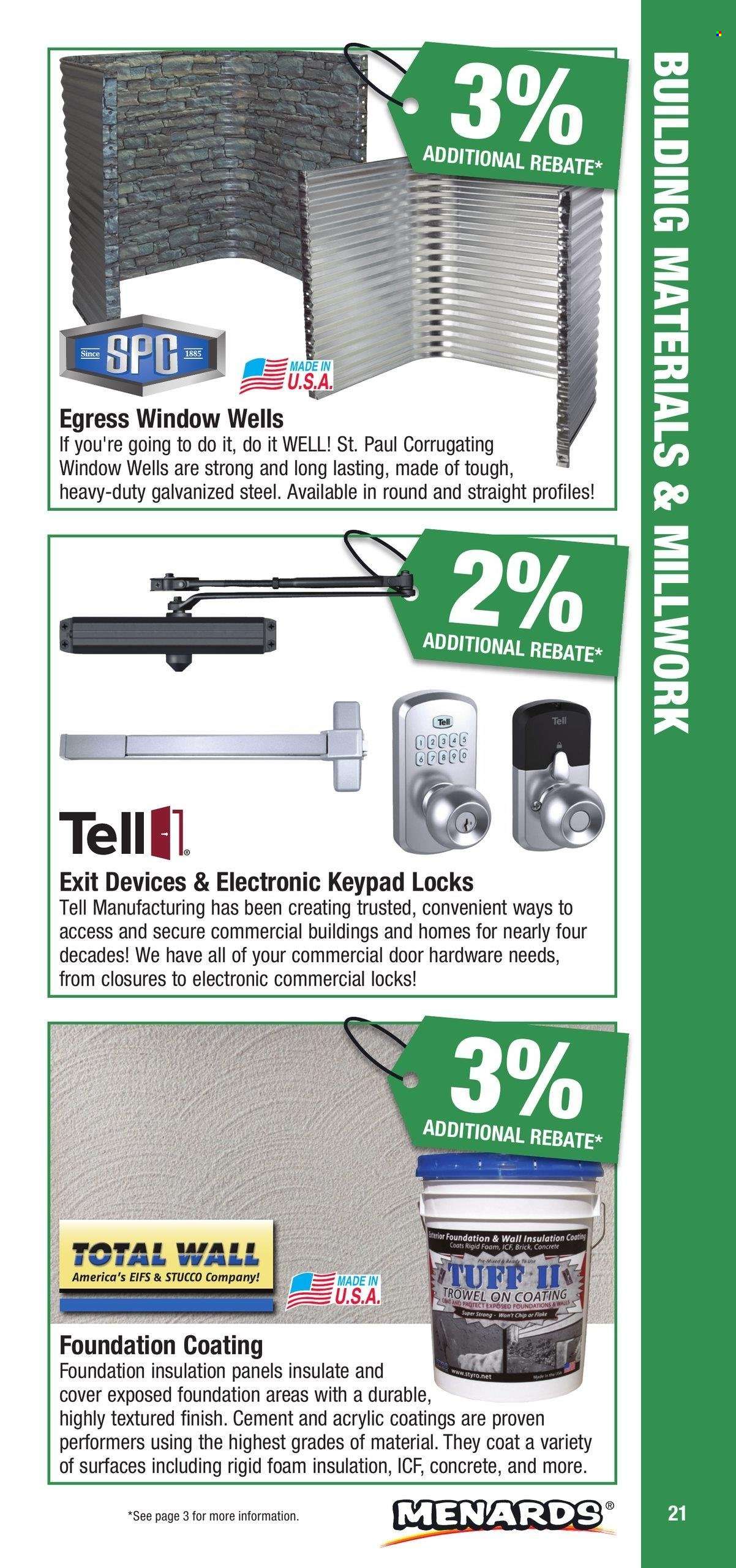 Menards ad - 01/01/2025 - 12/31/2025. Page 21