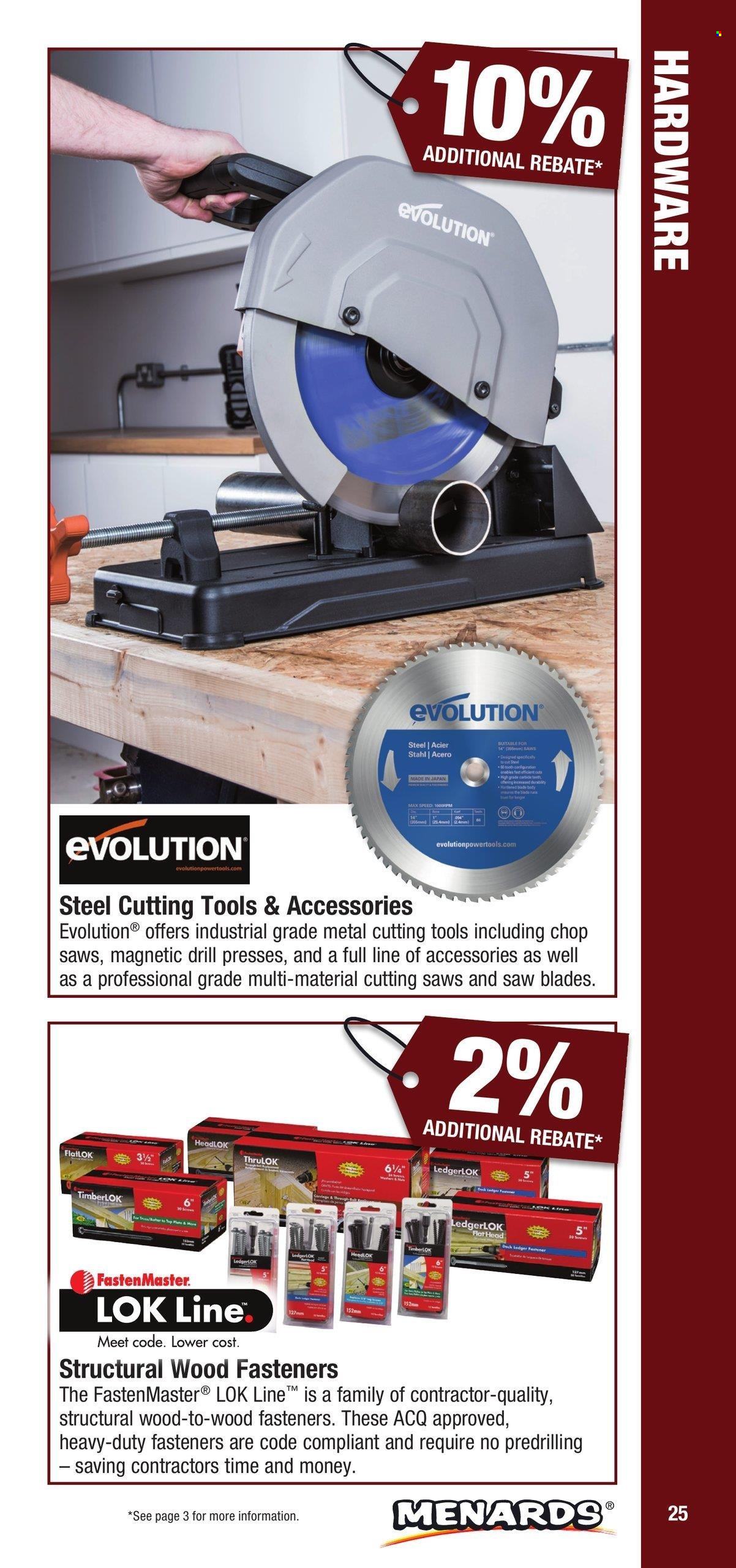 Menards ad - 01/01/2025 - 12/31/2025. Page 25