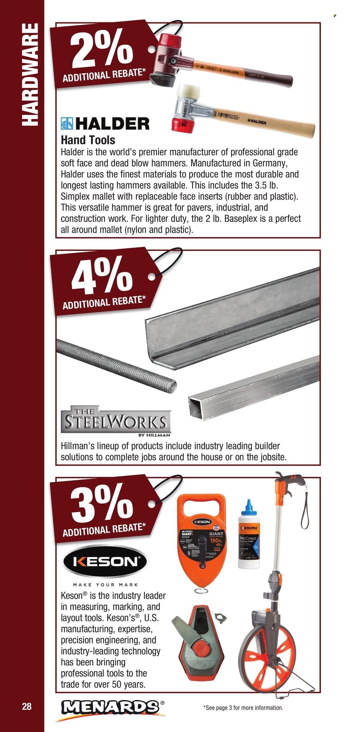 Menards ad - 01/01/2025 - 12/31/2025. Page 28