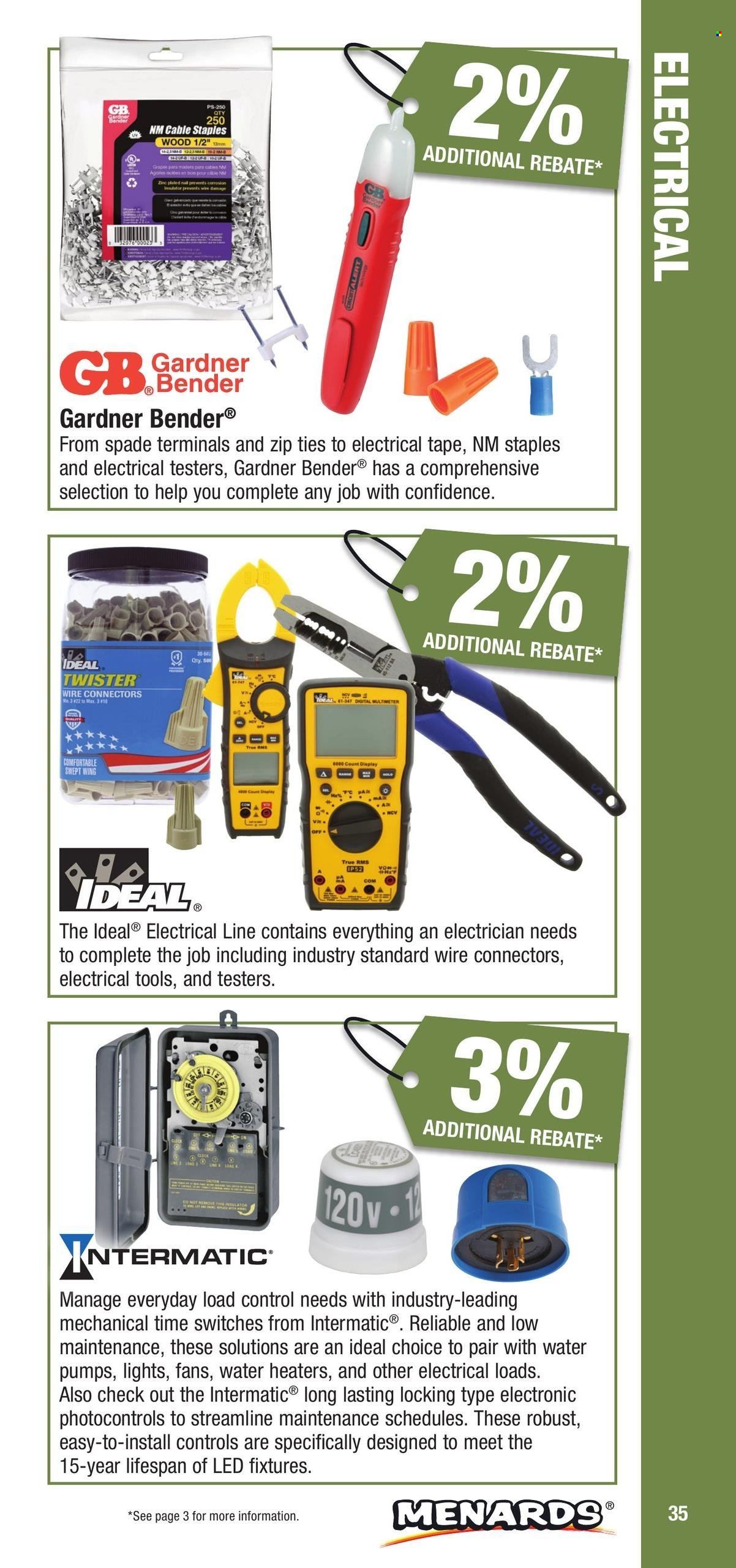 Menards ad - 01/01/2025 - 12/31/2025. Page 35