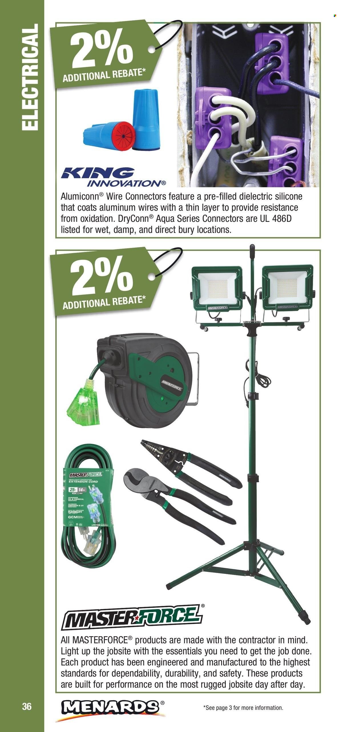 Menards ad - 01/01/2025 - 12/31/2025. Page 36