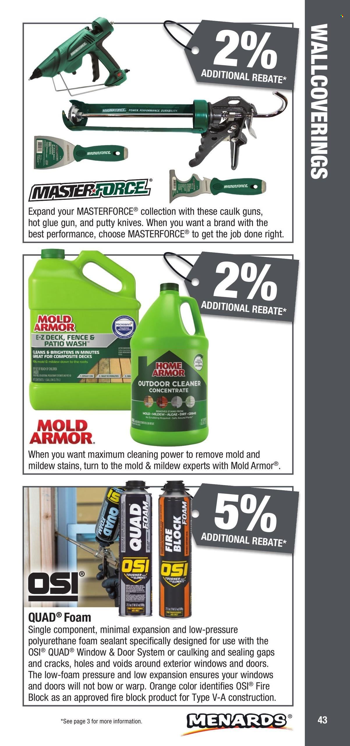 Menards ad - 01/01/2025 - 12/31/2025. Page 43