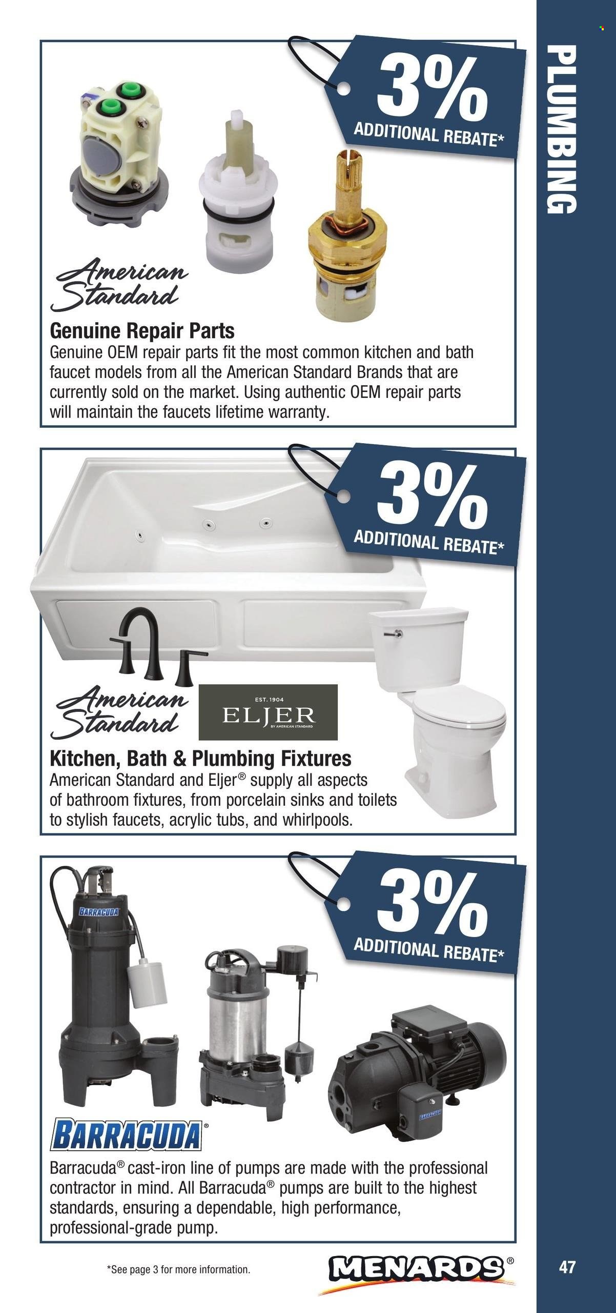 Menards ad - 01/01/2025 - 12/31/2025. Page 47