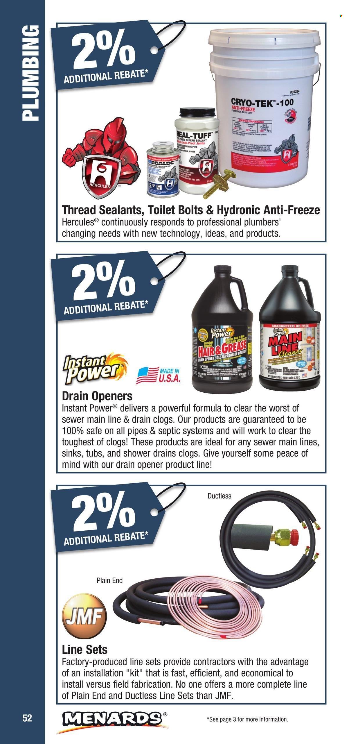 Menards ad - 01/01/2025 - 12/31/2025. Page 52