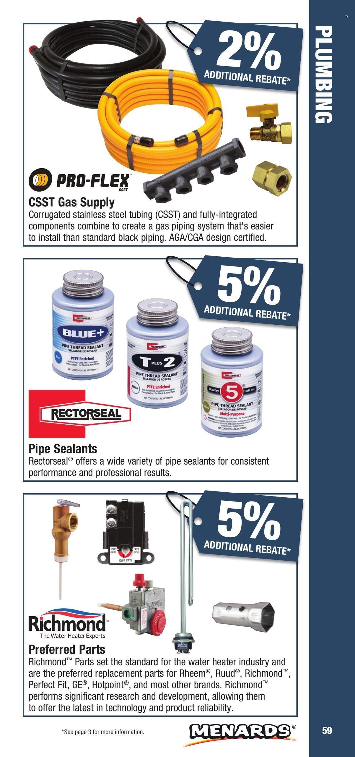 Menards ad - 01/01/2025 - 12/31/2025. Page 59