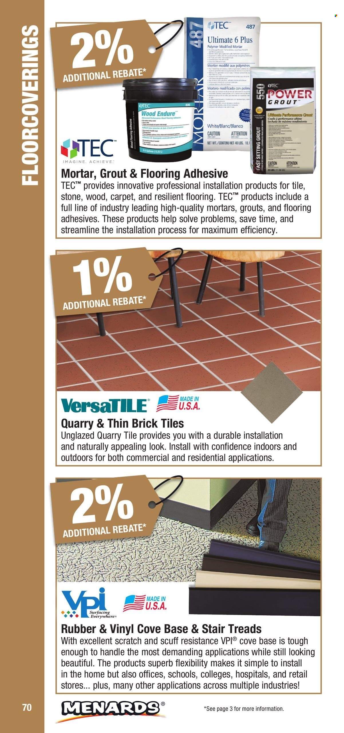 Menards ad - 01/01/2025 - 12/31/2025. Page 70