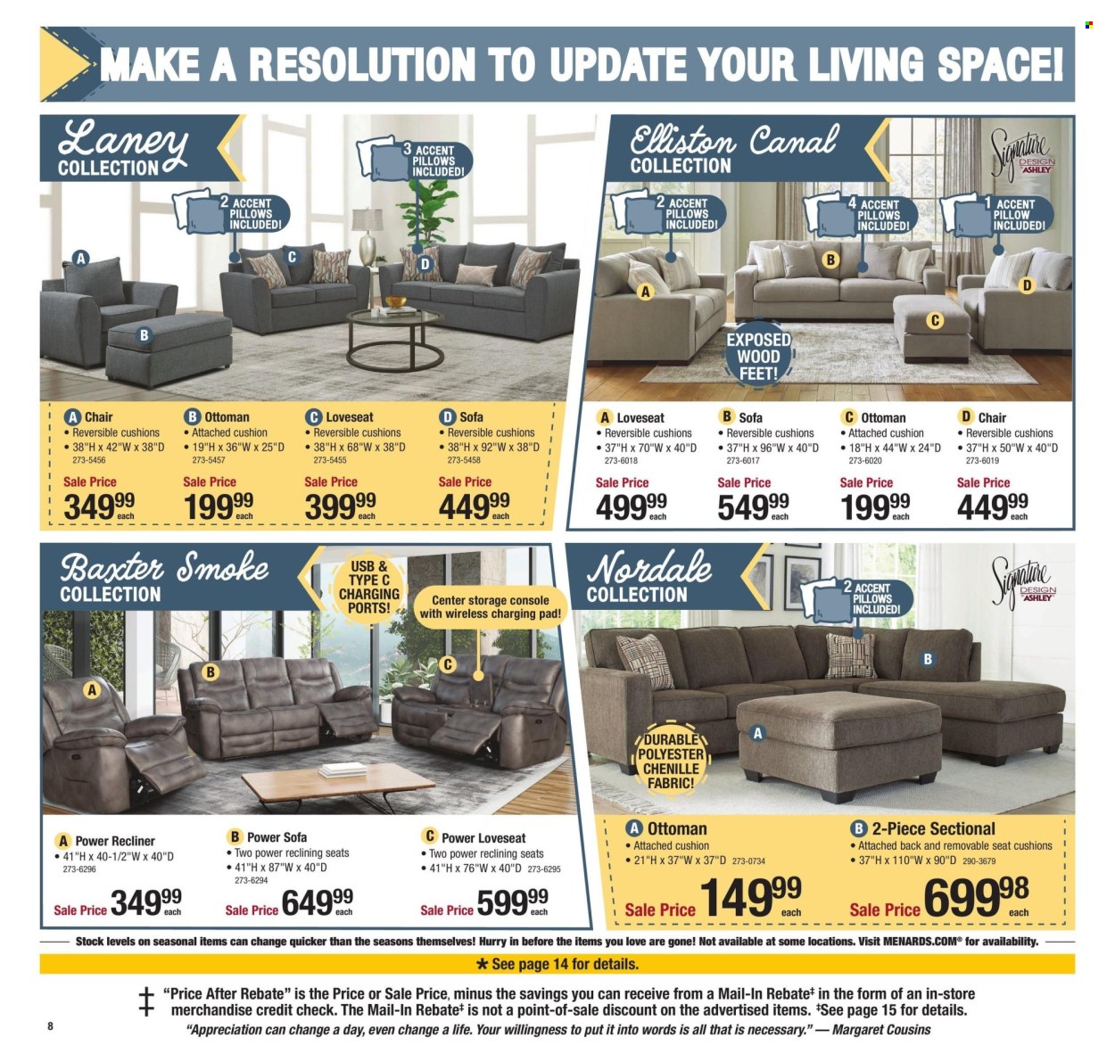Menards ad - 01/01/2025 - 01/12/2025. Page 14