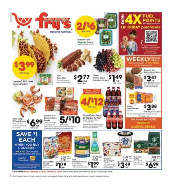 Fry’s Flyer - 01/02/2025 - 01/07/2025.