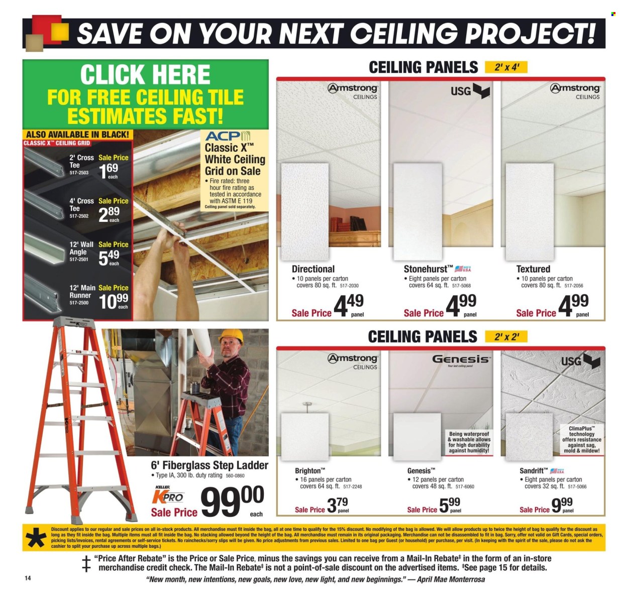 Menards ad - 01/01/2025 - 01/12/2025. Page 21
