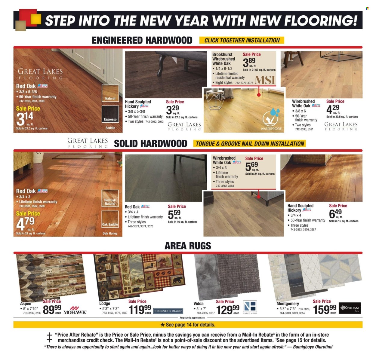 Menards ad - 01/01/2025 - 01/12/2025. Page 12