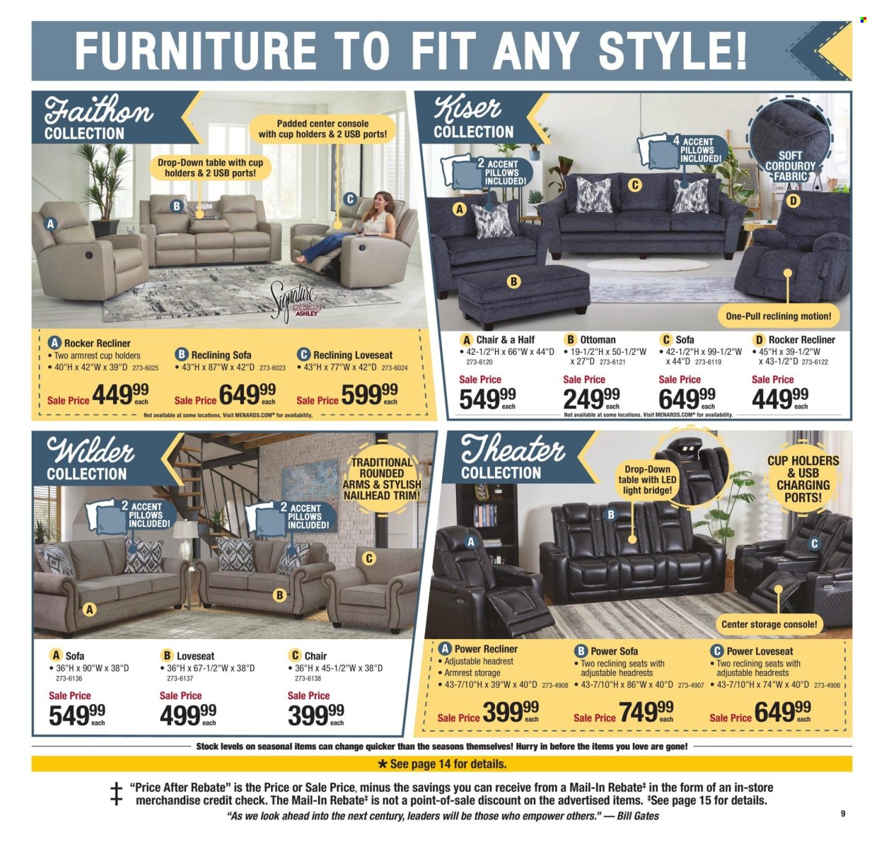 Menards ad - 01/01/2025 - 01/12/2025. Page 15