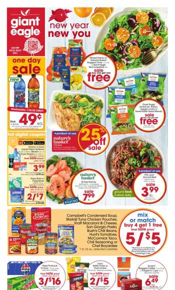 Giant Eagle Flyer - 01/02/2025 - 01/08/2025.