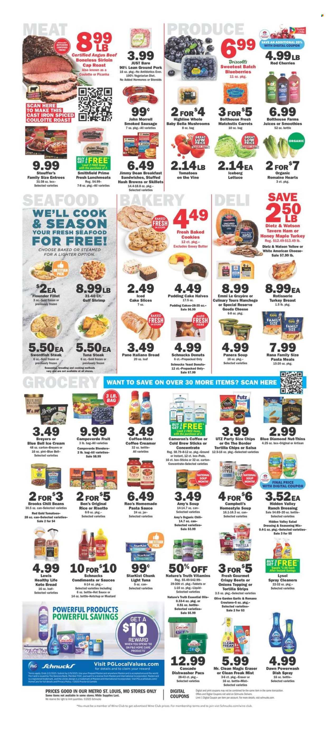 Schnucks ad - 01/02/2025 - 01/07/2025. Page 4