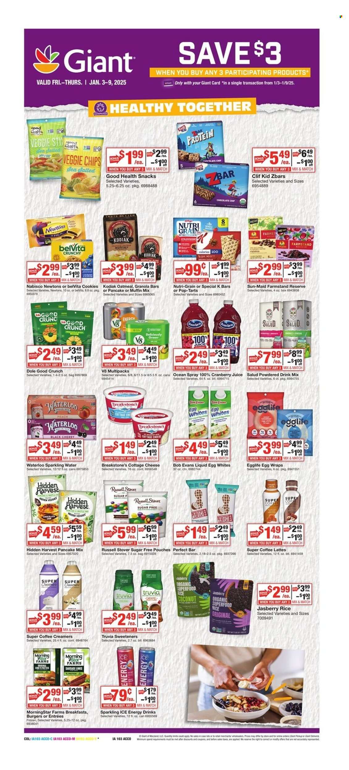 Giant Food ad - 01/03/2025 - 01/09/2025. Page 9